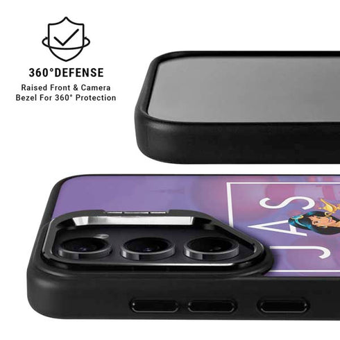 Disney Princess Jasmine Magic Lamp Galaxy S25 Kickstand Case